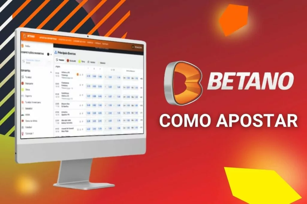 Instruções do site Betano Brasil sobre apostas esportivas